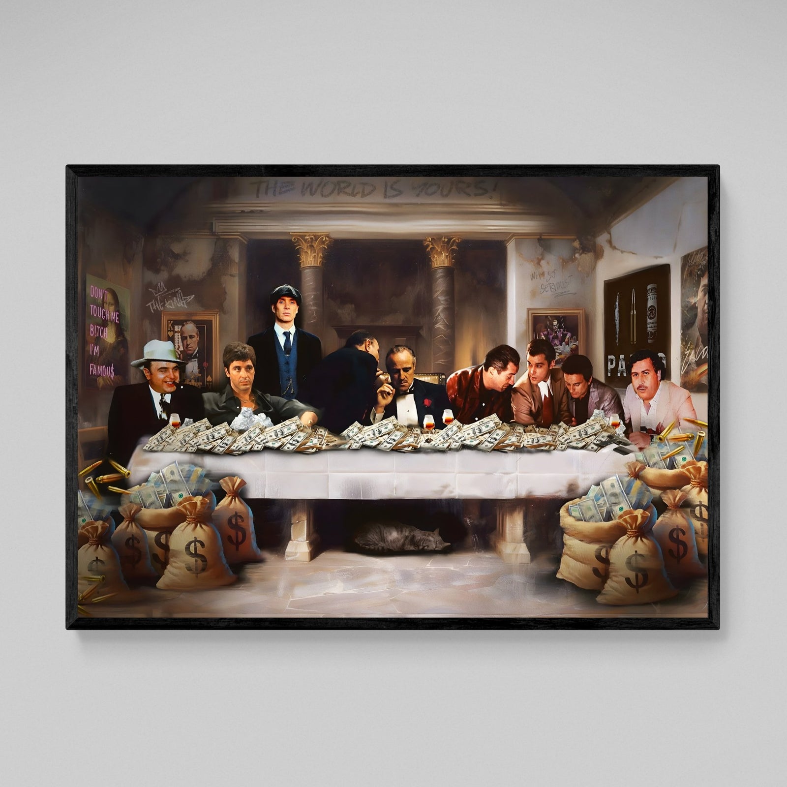 Tableau Gangsters Moderne - The Art Avenue