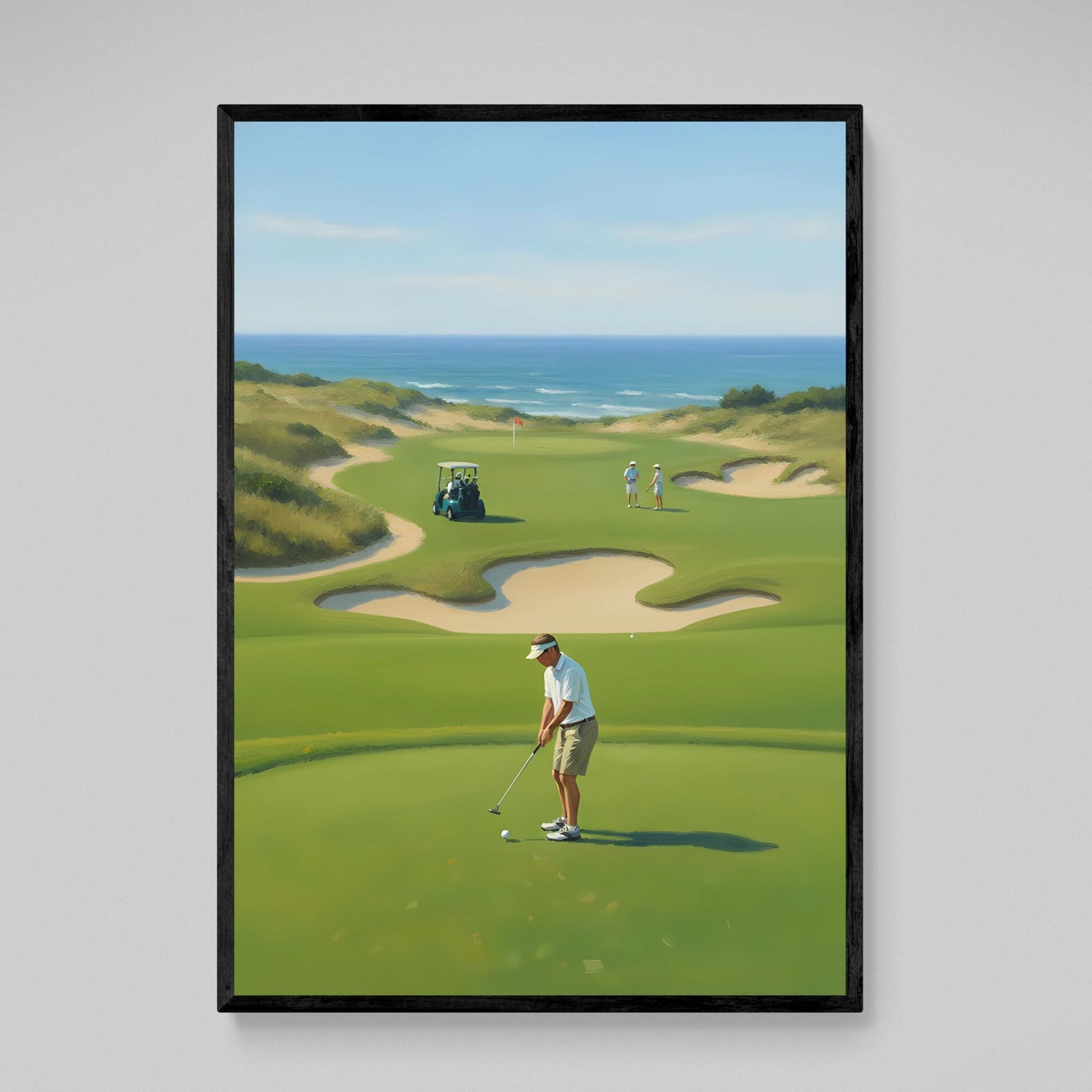Tableau Golf Bord de Mer - The Art Avenue