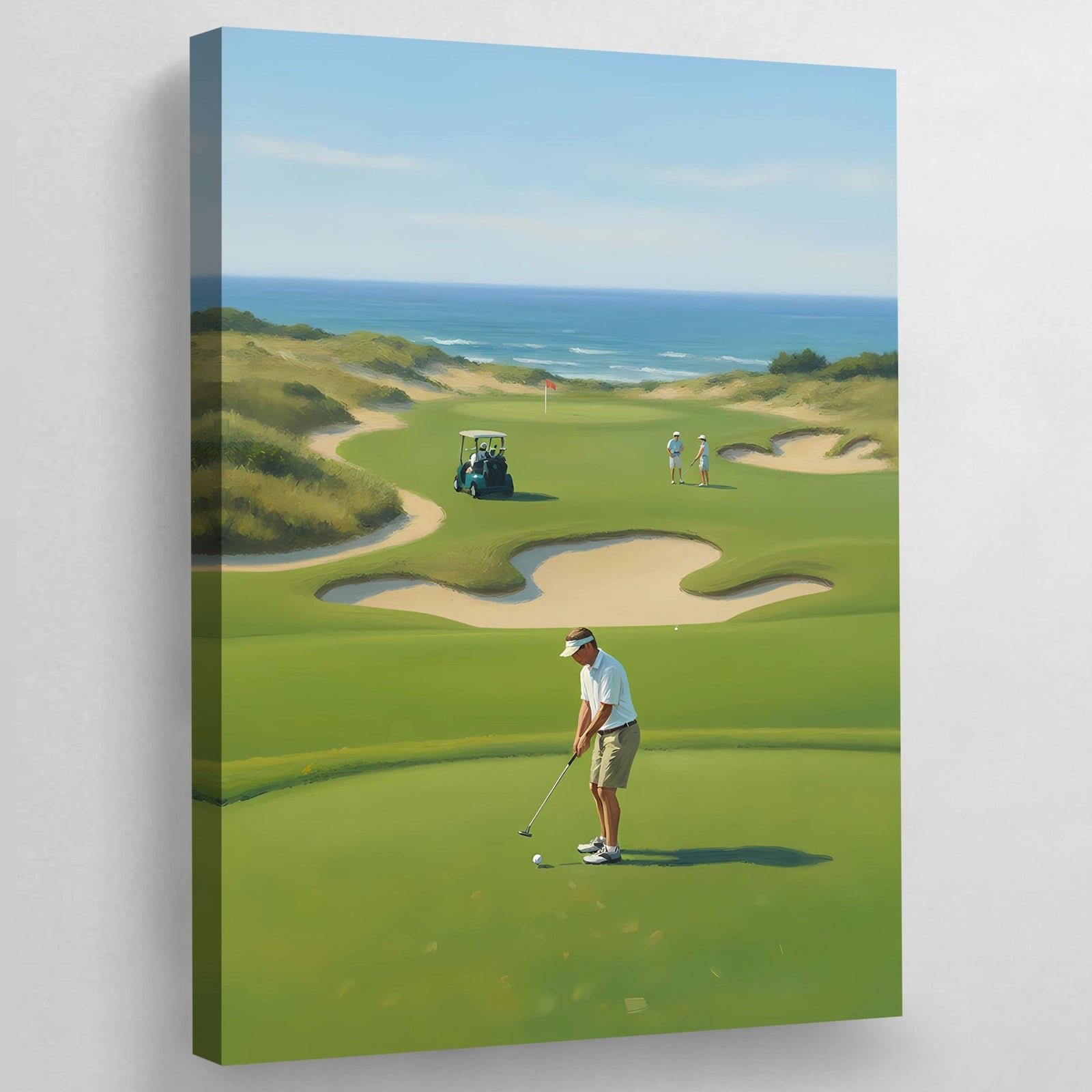 Tableau Golf Bord de Mer - The Art Avenue