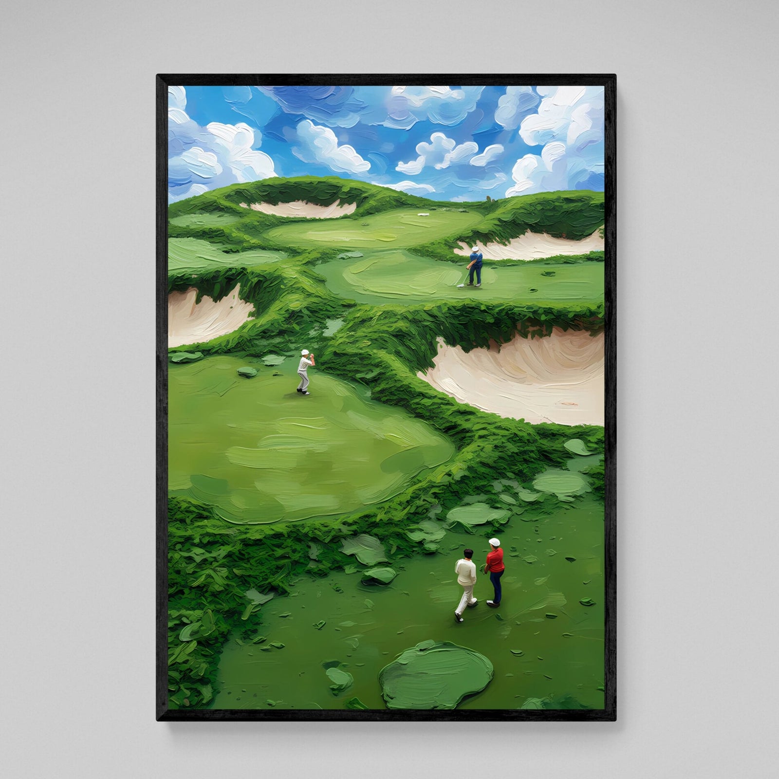 Tableau Golf Moderne - The Art Avenue