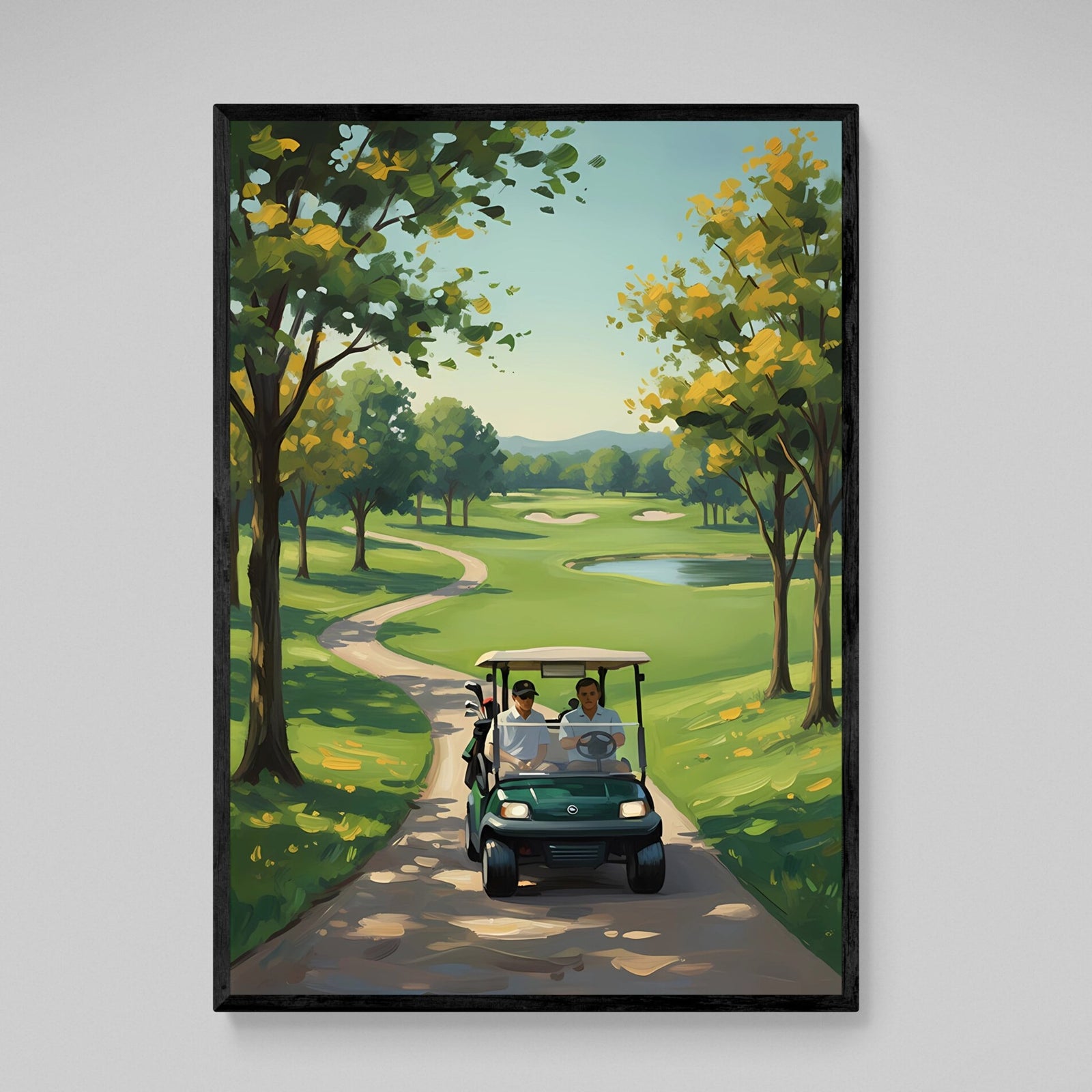 Tableau Golf Parcours Évasion - The Art Avenue