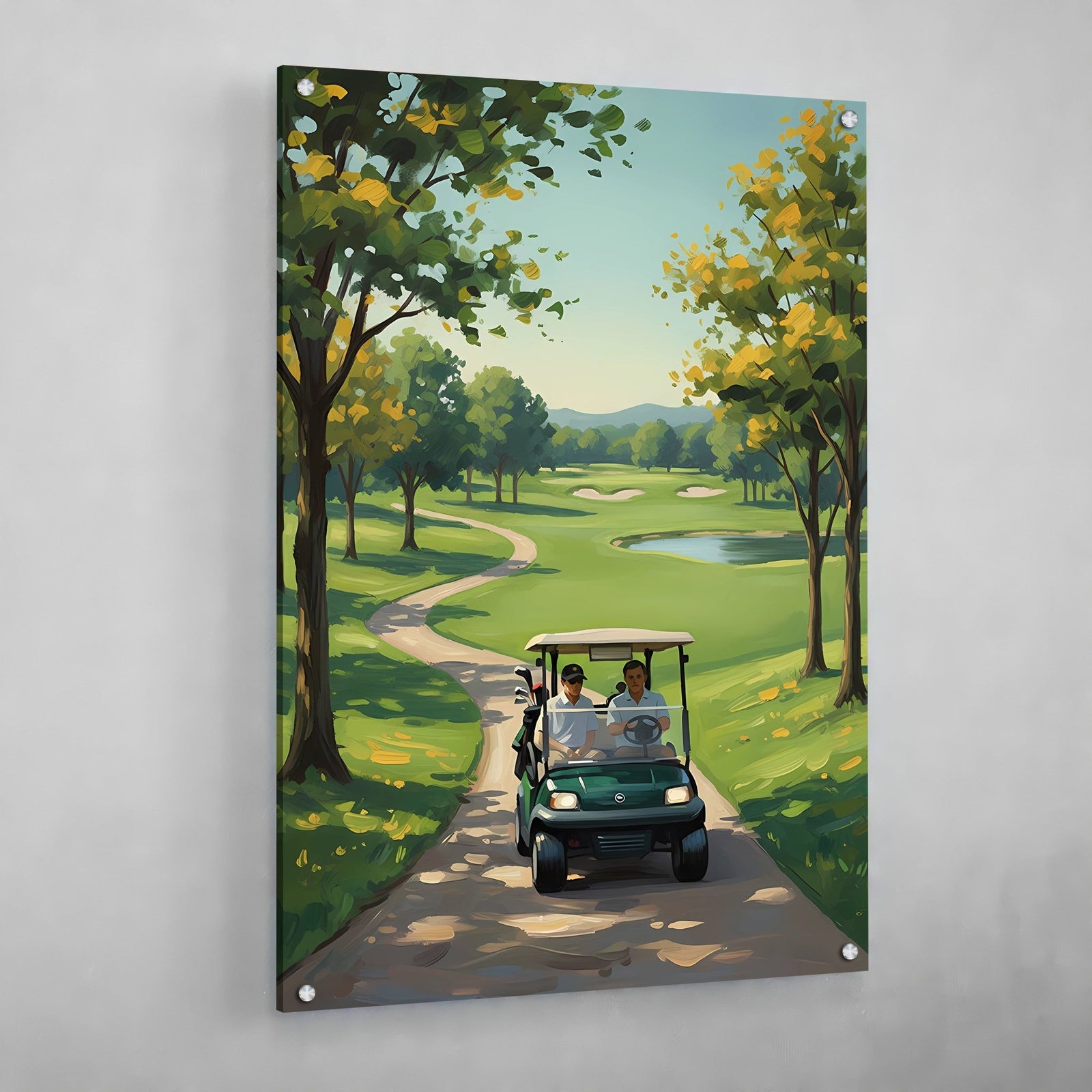 Tableau Golf Parcours Évasion - The Art Avenue