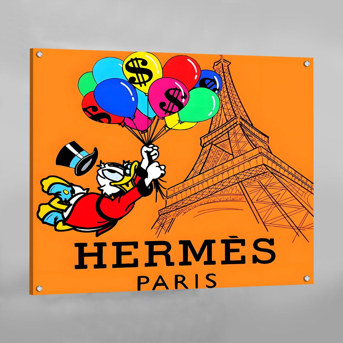 Tableau Hermes Cartoon - The Art Avenue