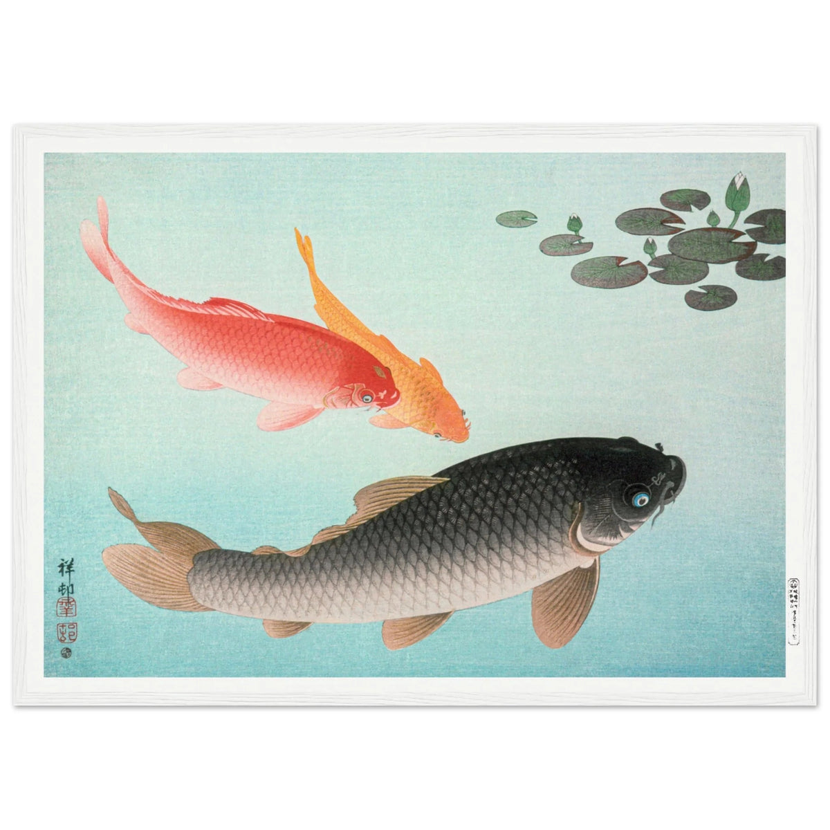 Tableau Japonais Carpes KoĂŻ - The Art Avenue