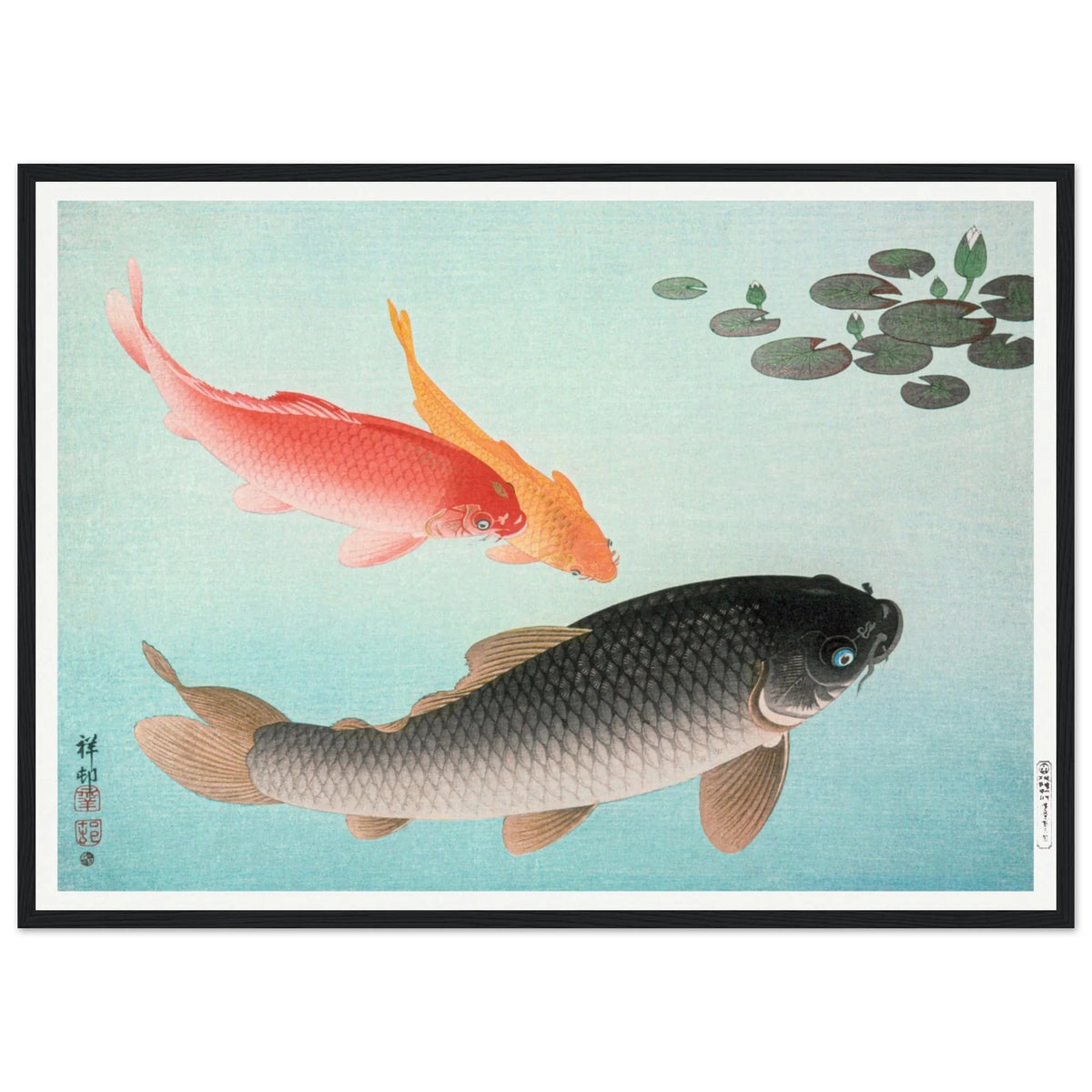 Tableau Japonais Carpes KoĂŻ - The Art Avenue