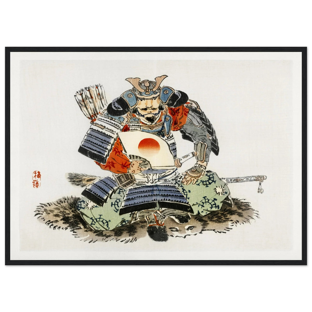 Tableau Japonais SamouraĂŻ - The Art Avenue