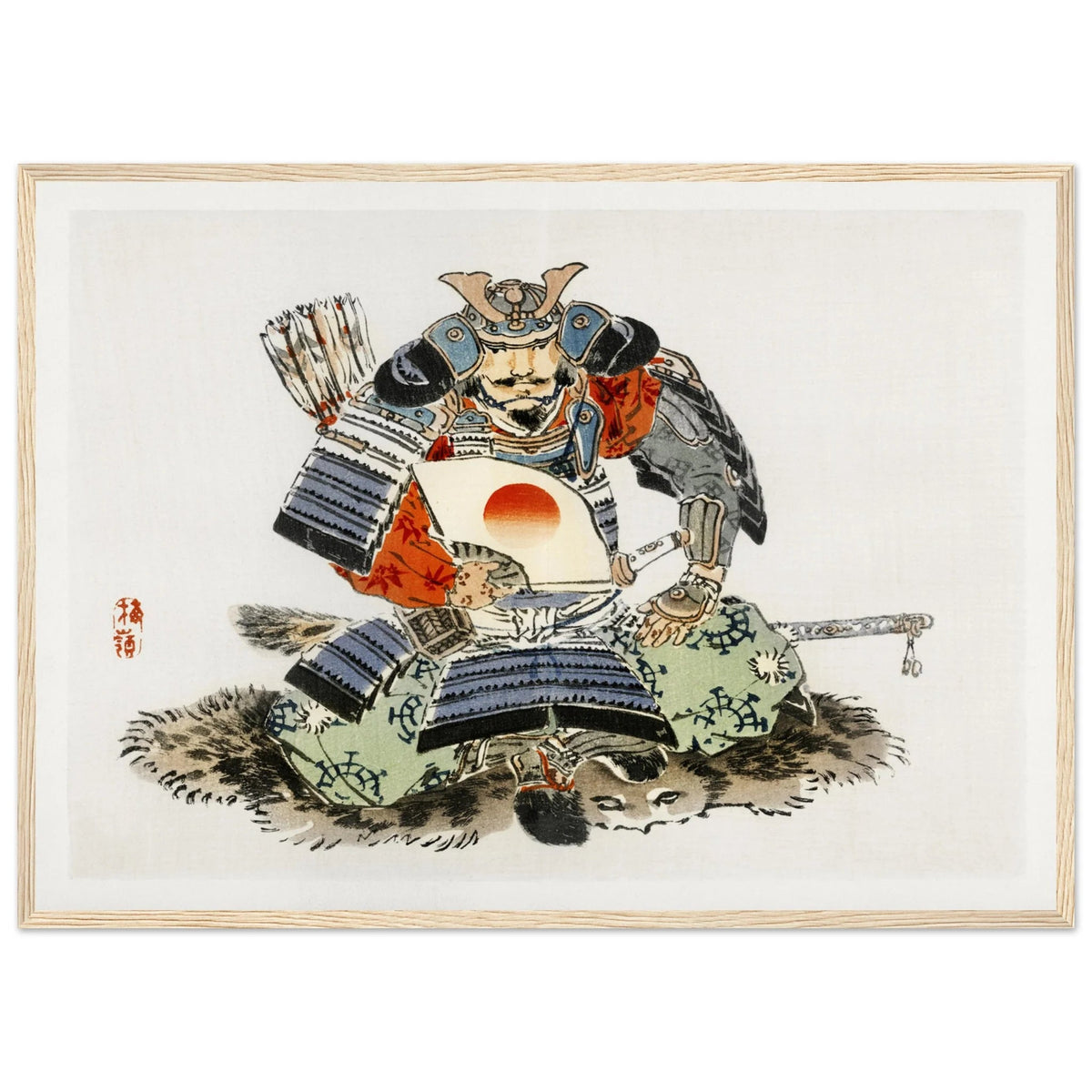 Tableau Japonais SamouraĂŻ - The Art Avenue