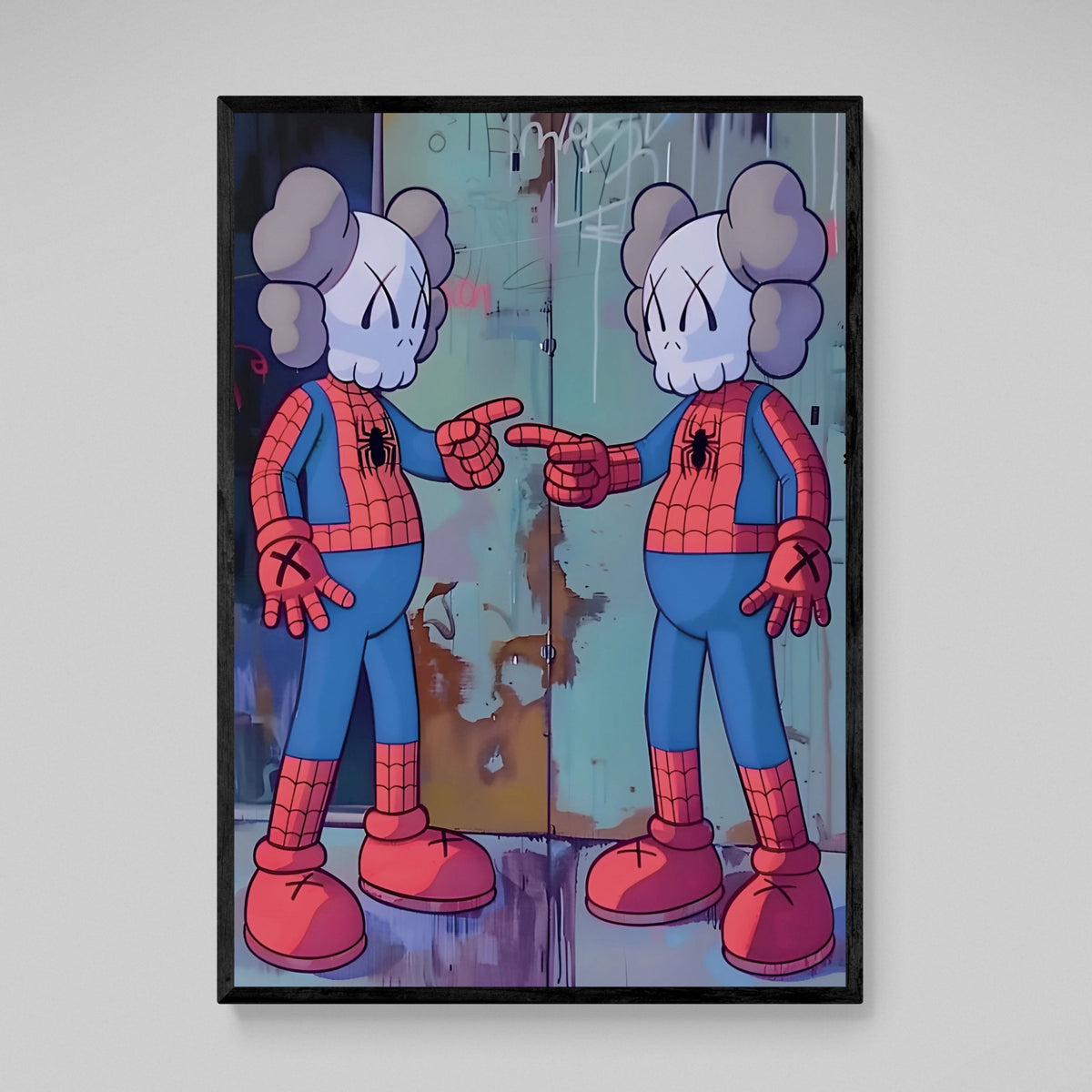 Tableau Kaws Spider - Man - The Art Avenue
