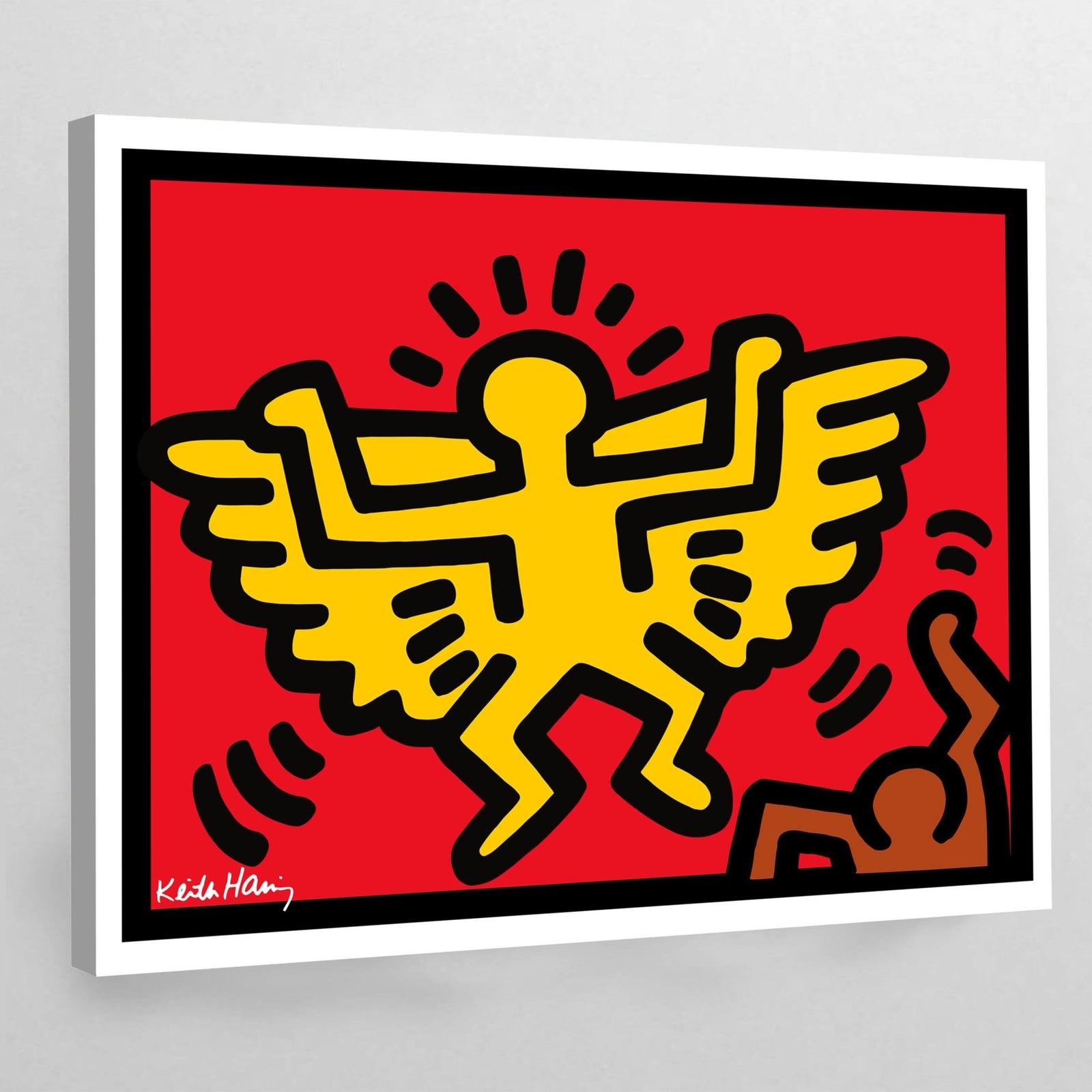 Tableau Keith Haring Flying Angel - The Art Avenue