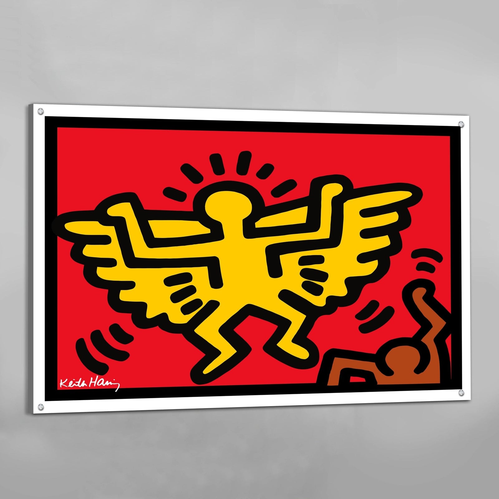 Tableau Keith Haring Flying Angel - The Art Avenue
