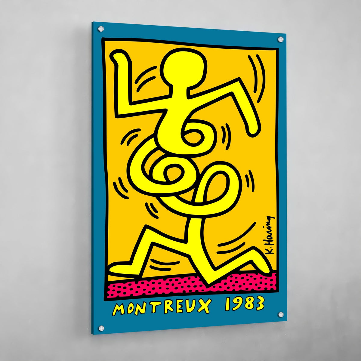 Tableau Keith Haring Montreux - The Art Avenue