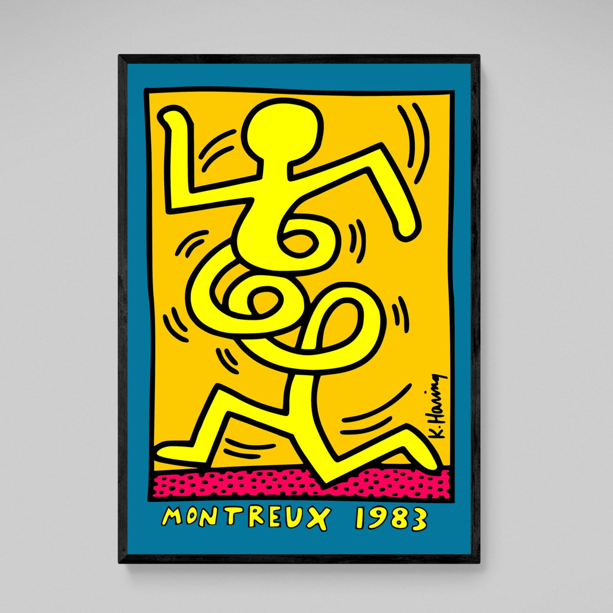 Tableau Keith Haring Montreux - The Art Avenue