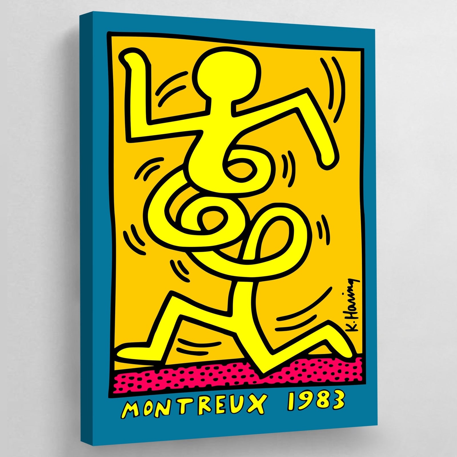 Tableau Keith Haring Montreux - The Art Avenue