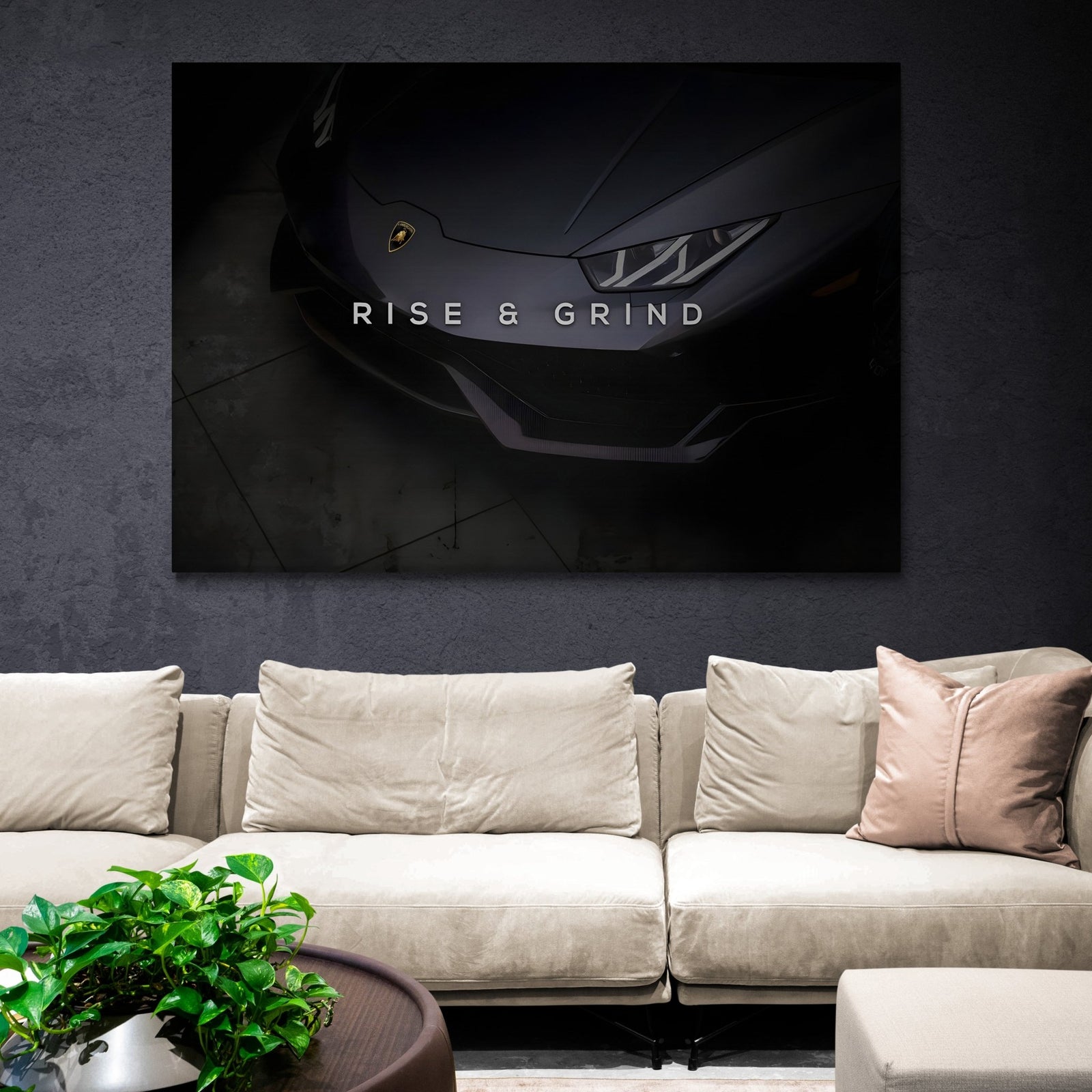 Tableau Lamborghini Motivation - The Art Avenue