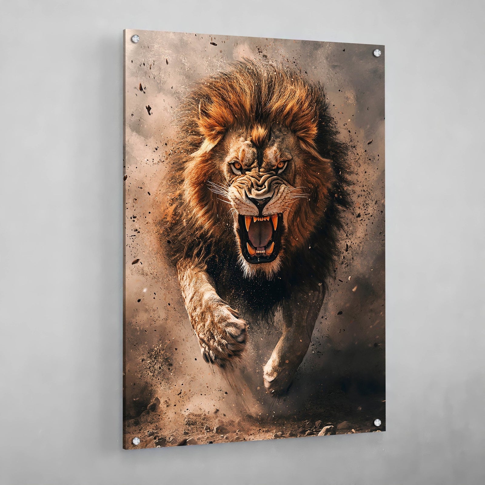 Tableau Lion - The Art Avenue