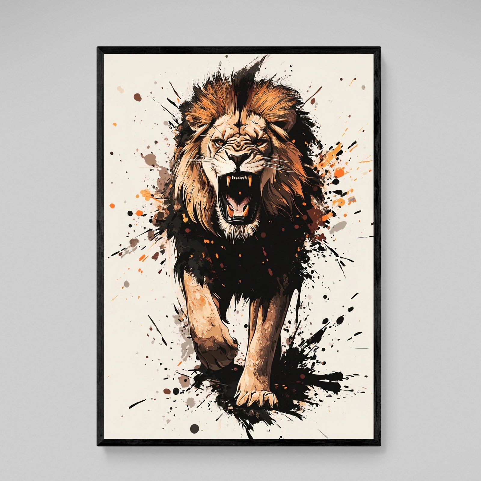 Tableau Lion Moderne - The Art Avenue