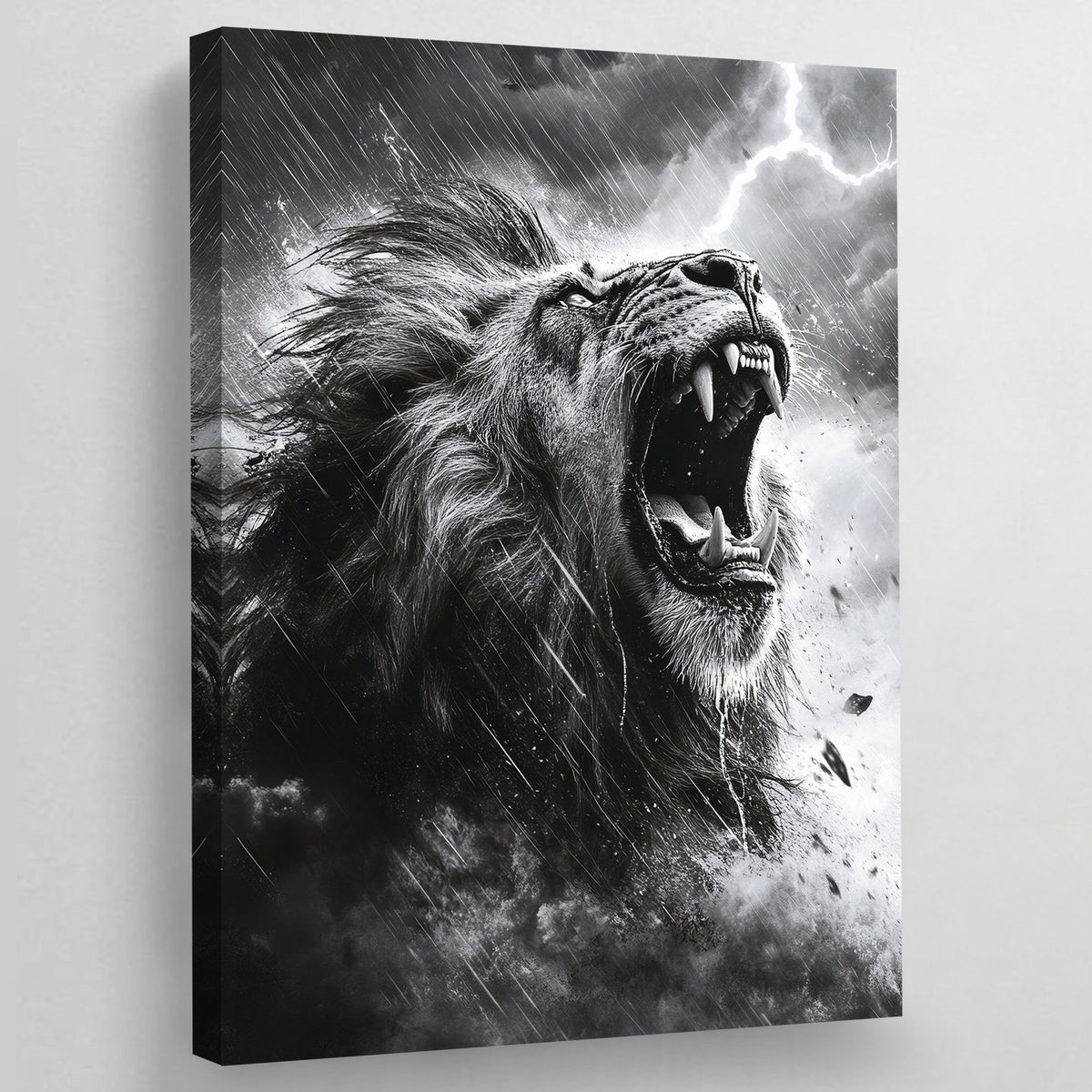 Tableau Lion Rugissant - The Art Avenue