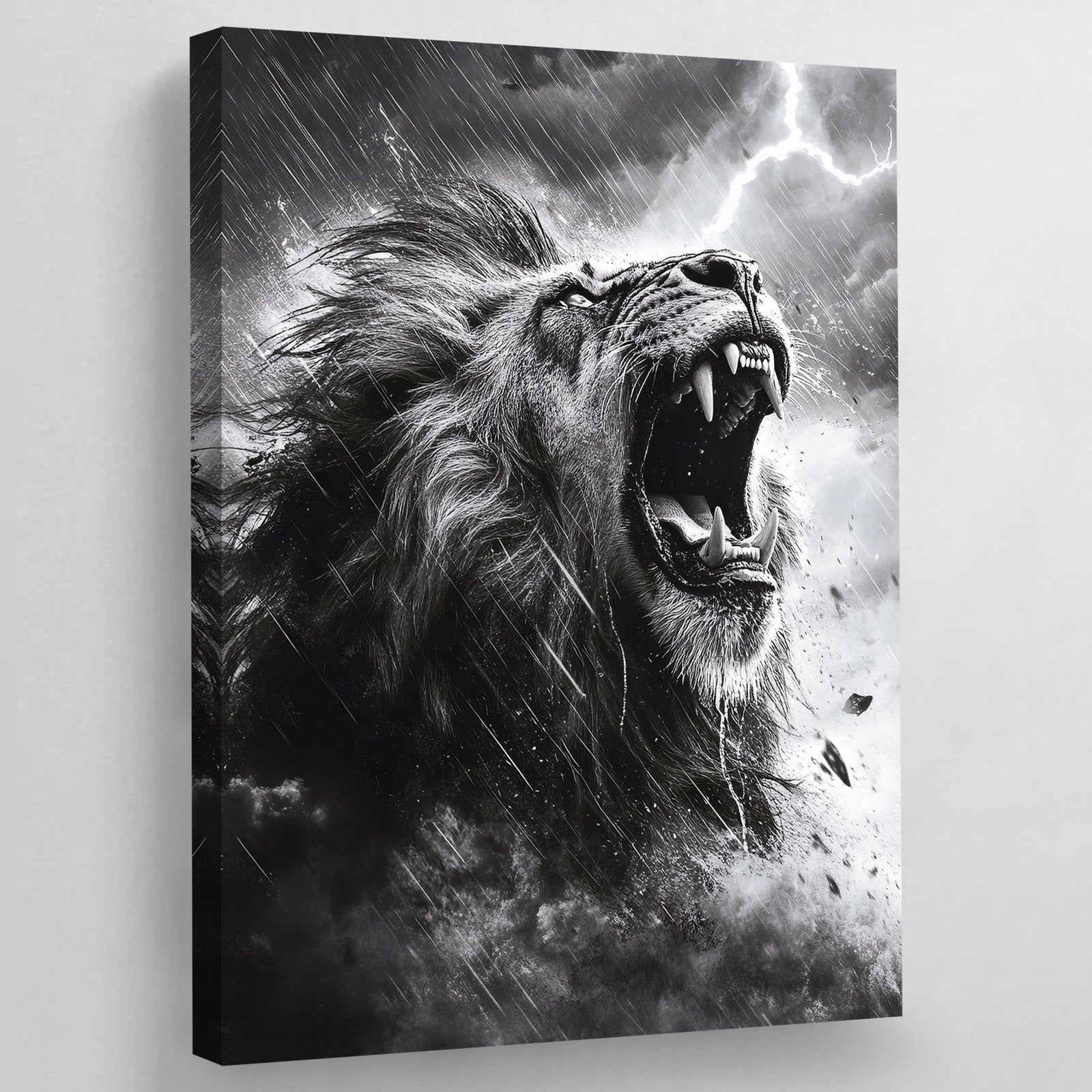 Tableau Lion Rugissant - The Art Avenue