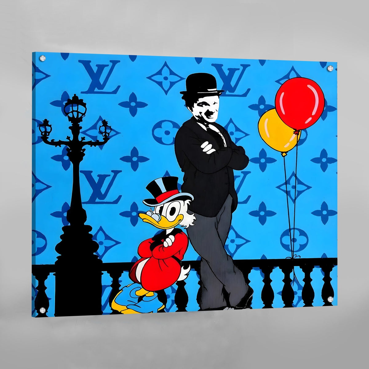 Tableau Louis Vuitton Charlie Chaplin - The Art Avenue