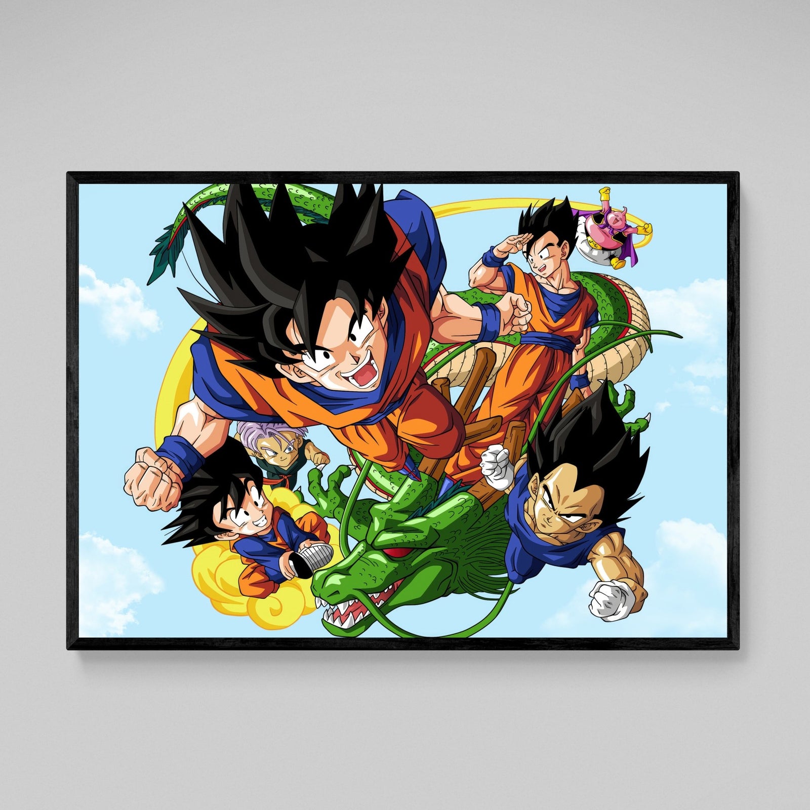 Tableau Manga Clan Des Super Guerriers - The Art Avenue