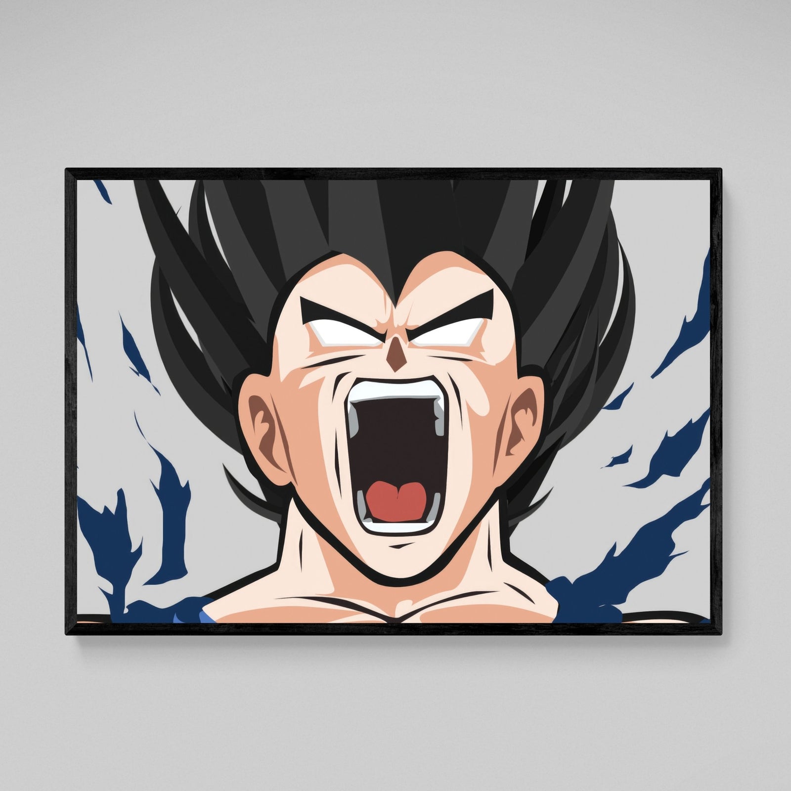 Tableau Manga Prince Guerrier En Colère - The Art Avenue