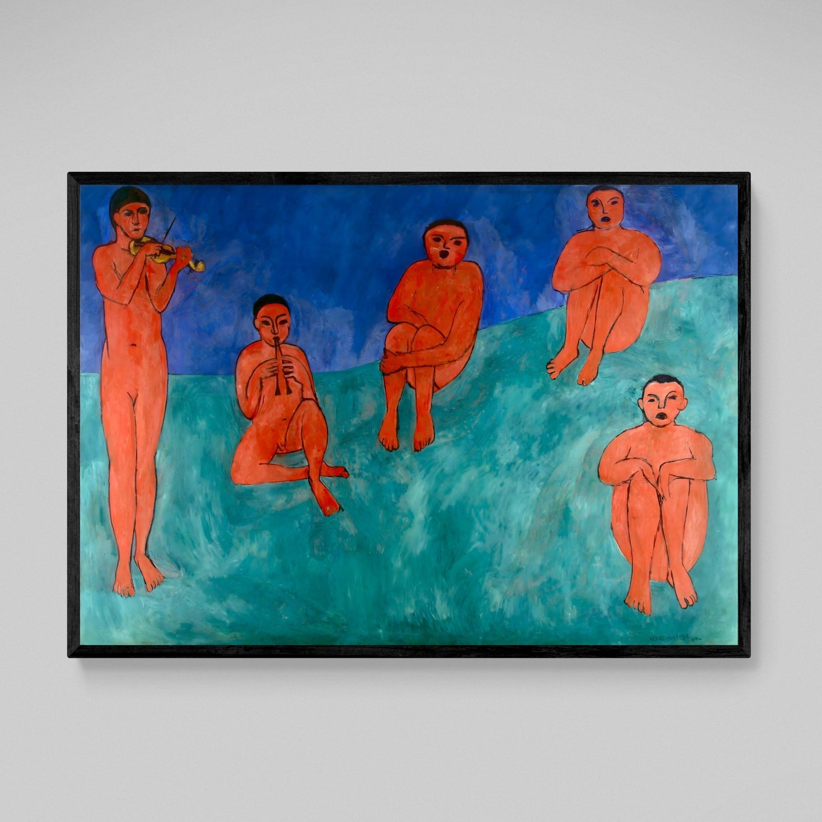 Tableau Matisse La Musique - The Art Avenue