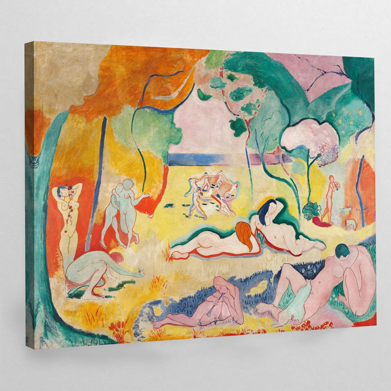 Tableau Matisse Le Bonheur De Vivre - The Art Avenue