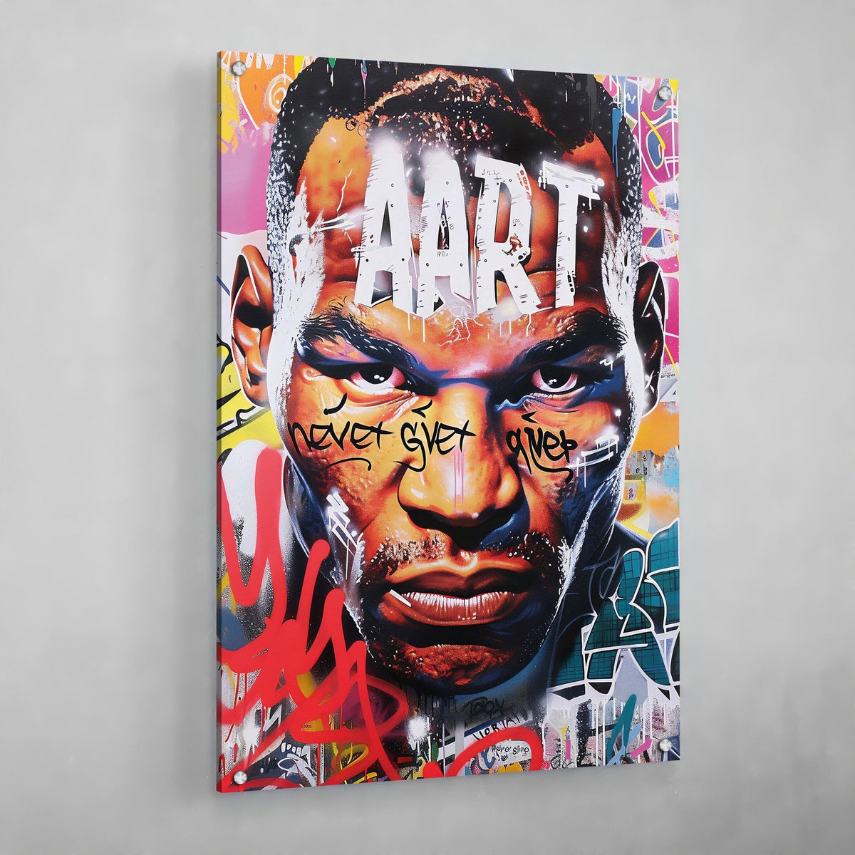 Tableau Mike Tyson Street Art - The Art Avenue