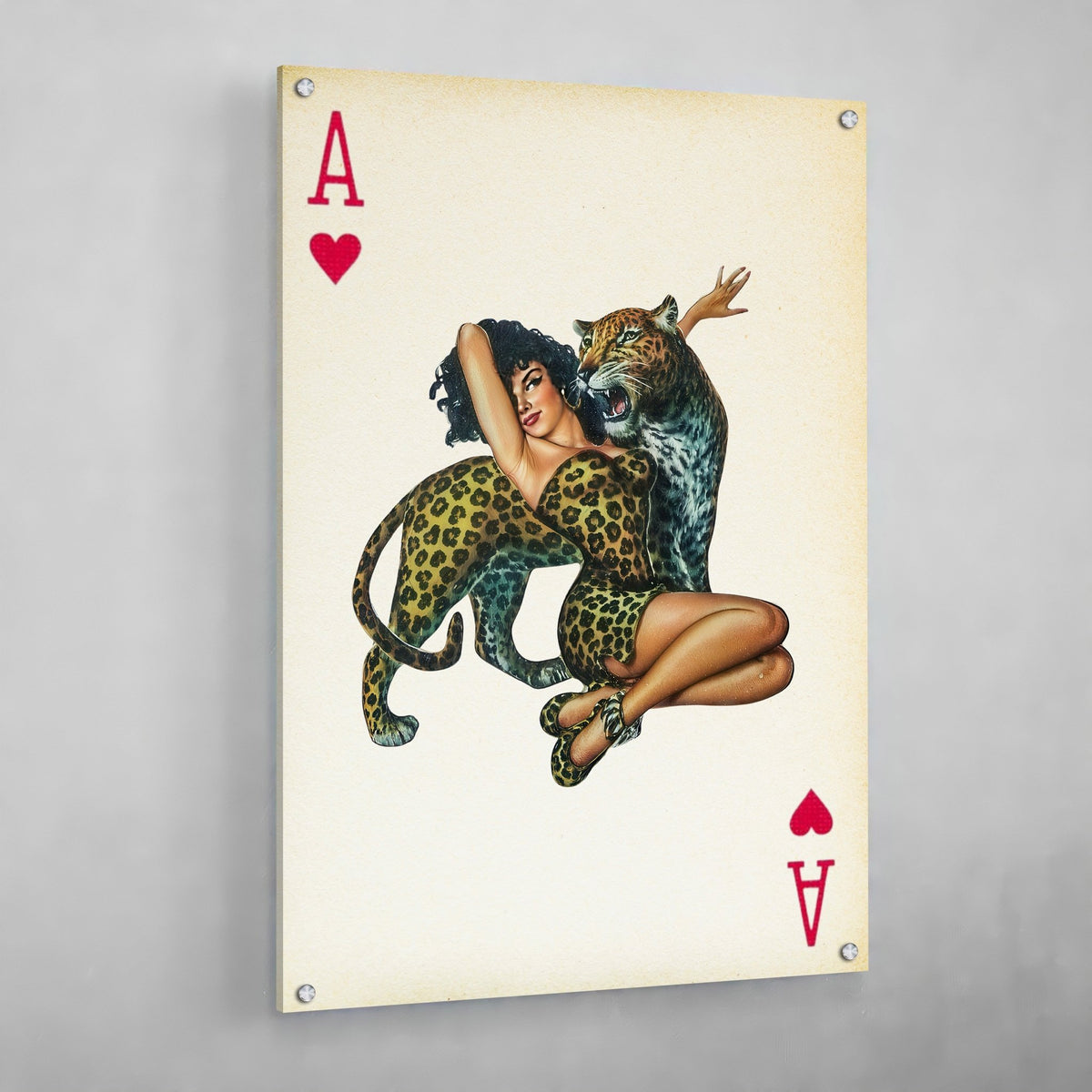 Tableau Moderne As De Coeur - The Art Avenue