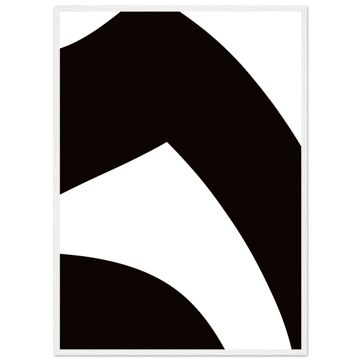 Tableau Moderne Blanc et Noir - The Art Avenue