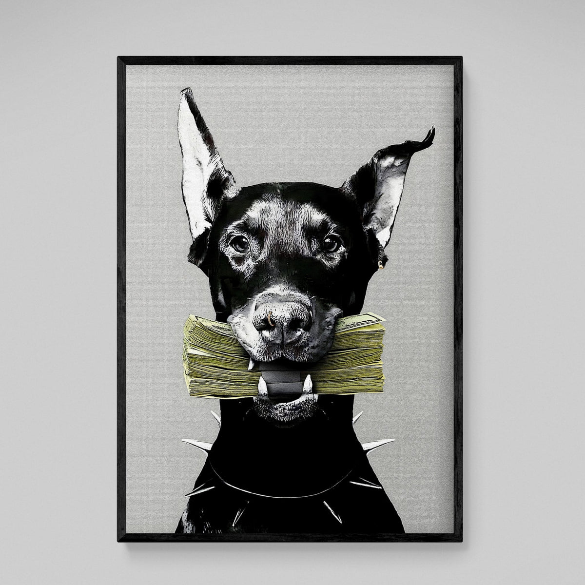 Tableau Moderne Dobermann - The Art Avenue