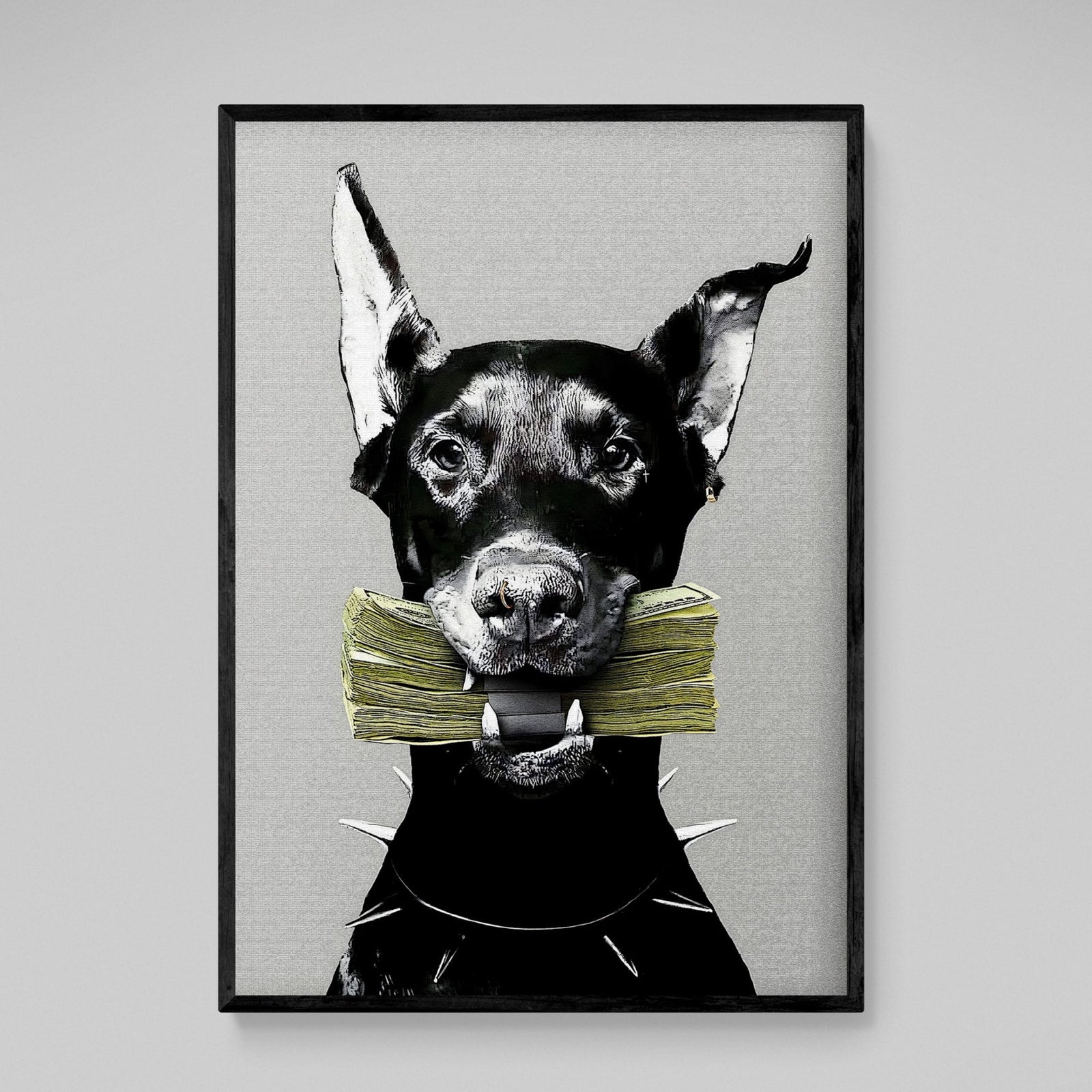 Tableau Moderne Dobermann - The Art Avenue