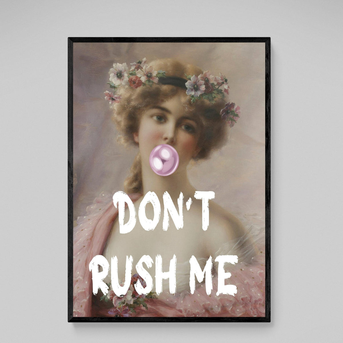 Tableau Moderne Don't Rush Me - The Art Avenue