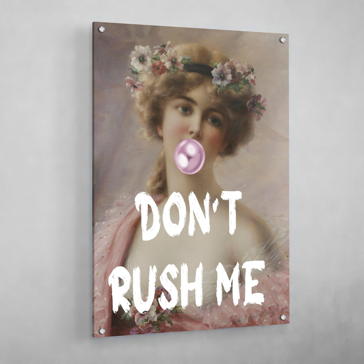 Tableau Moderne Don't Rush Me - The Art Avenue