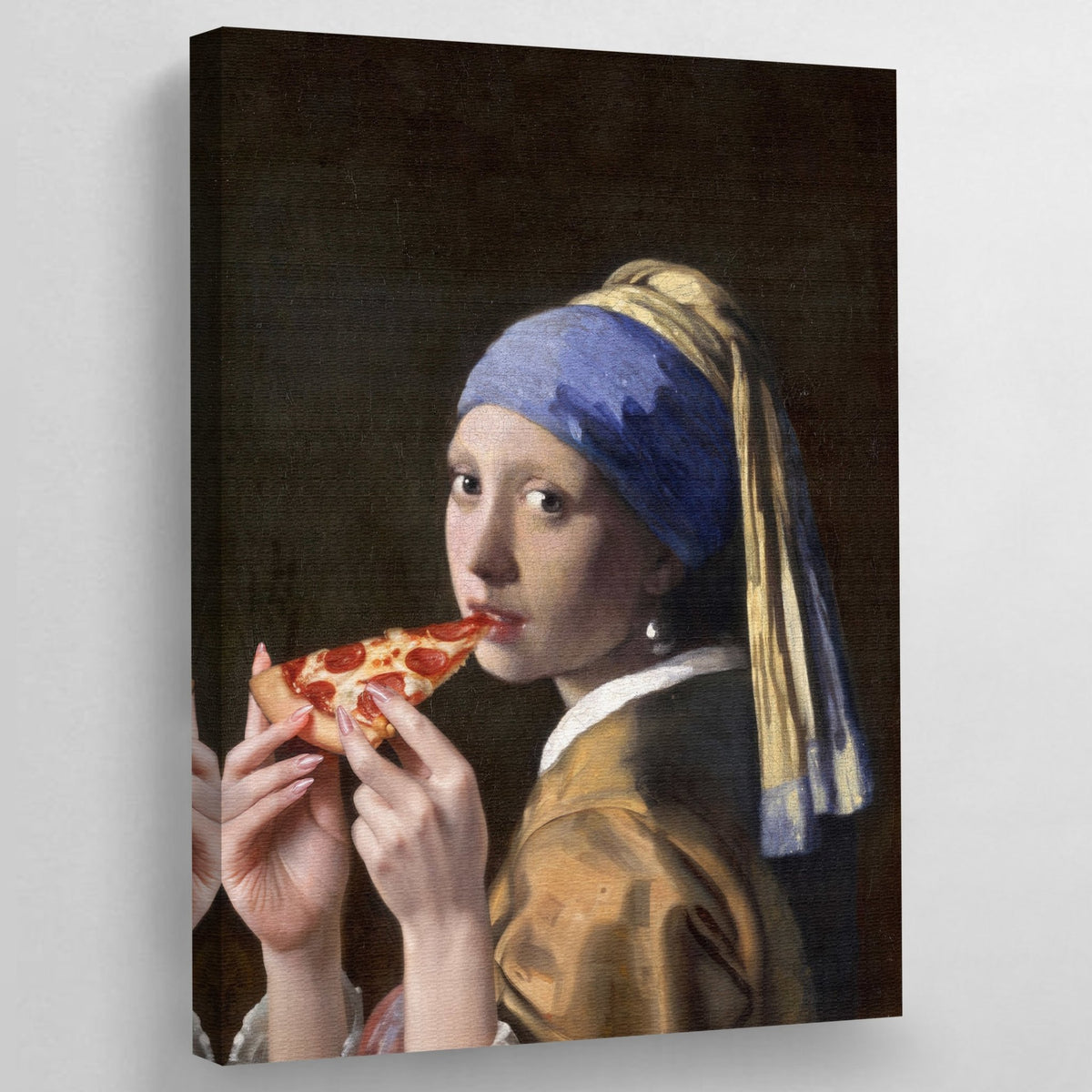 Tableau Moderne La Jeune Fille à La Perle - The Art Avenue