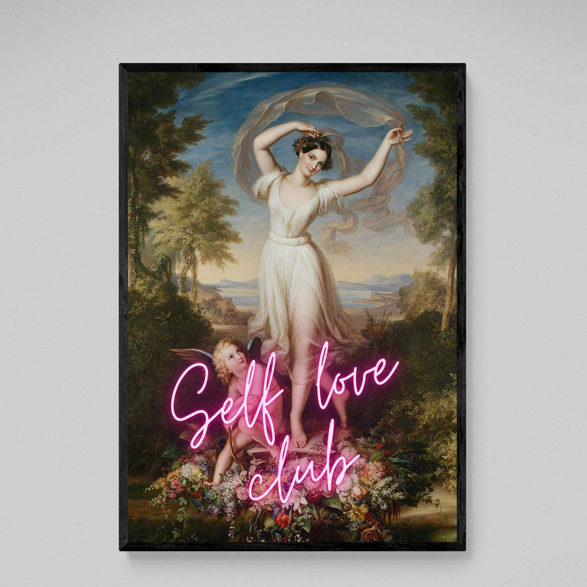 Tableau Moderne Self Club Love - The Art Avenue