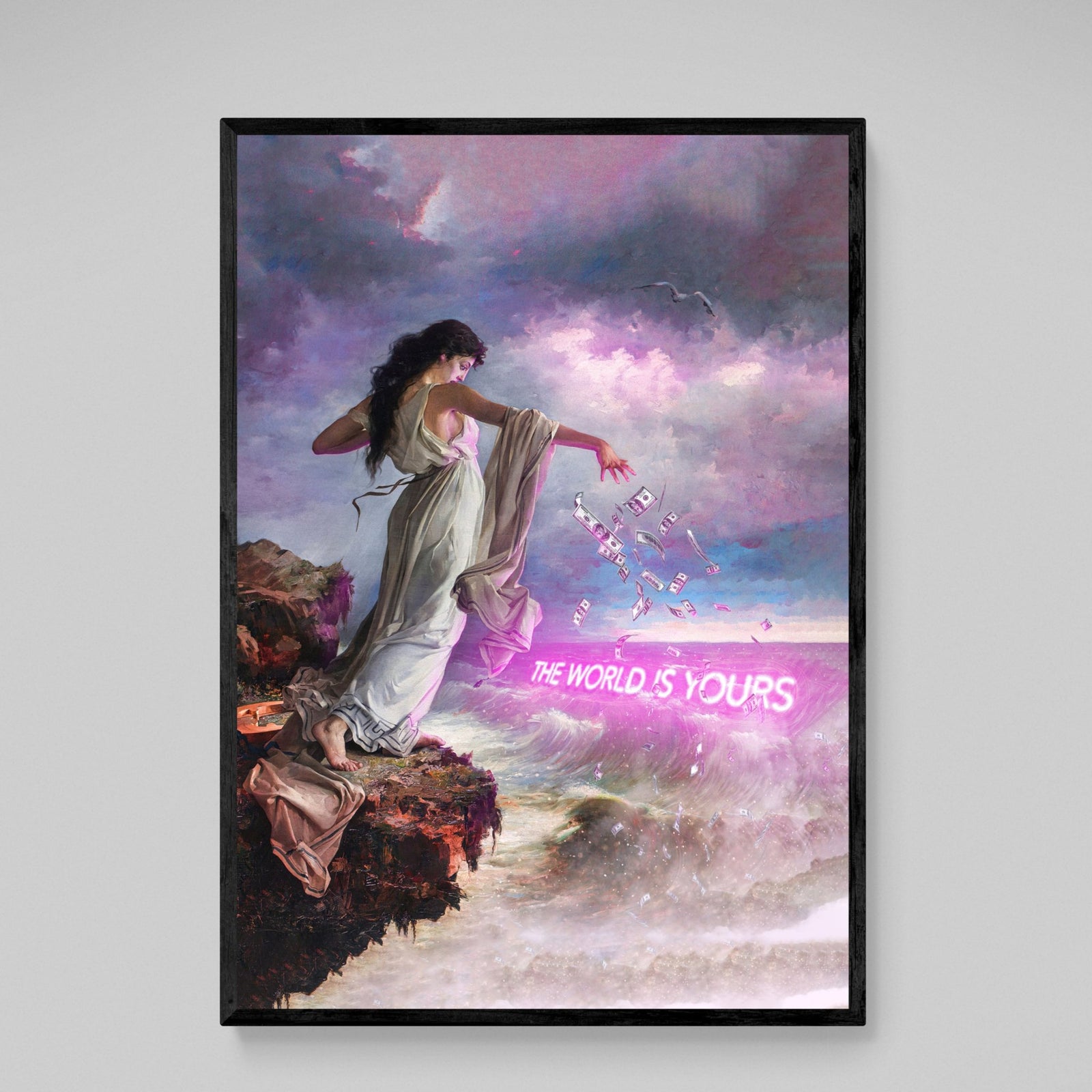 Tableau Moderne The World Is Yours - The Art Avenue