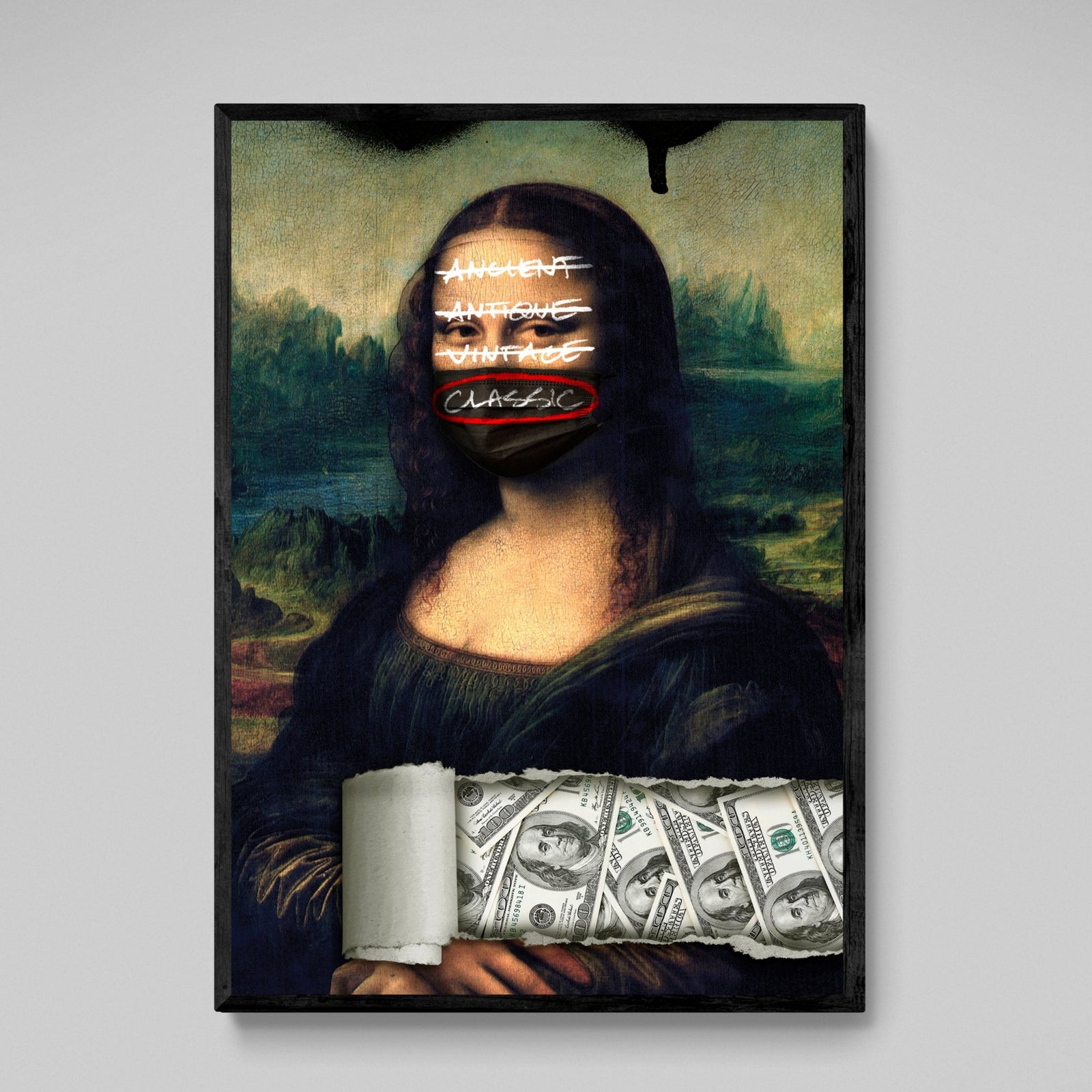 Tableau Mona Lisa Réinventé - The Art Avenue