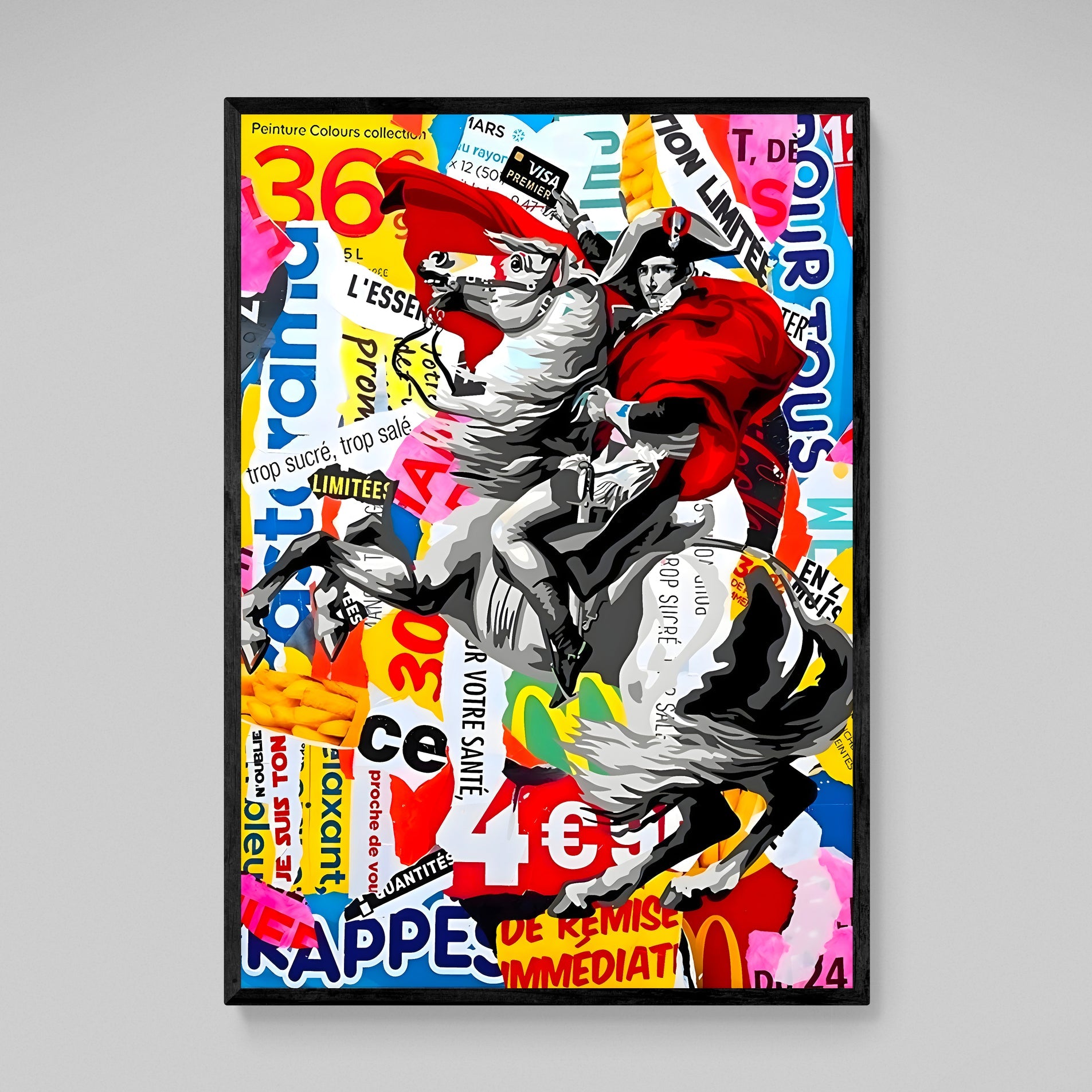 Tableau Napoleon Pop Art - The Art Avenue