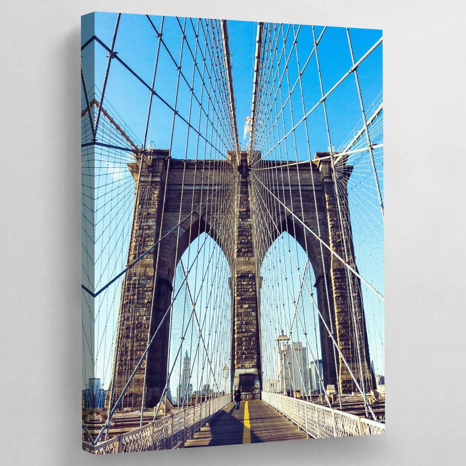 Tableau New York Brooklyn Bridge Manhattan - The Art Avenue