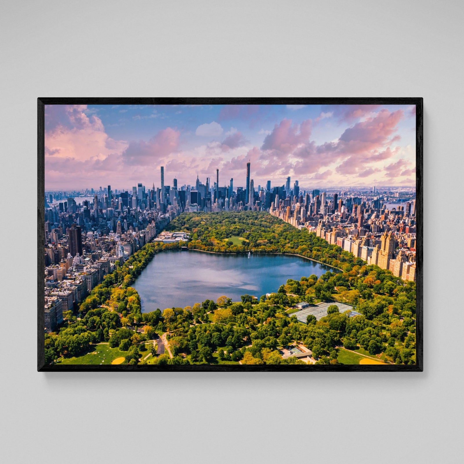 Tableau New York Central Park Vue Aérienne Manhattan - The Art Avenue