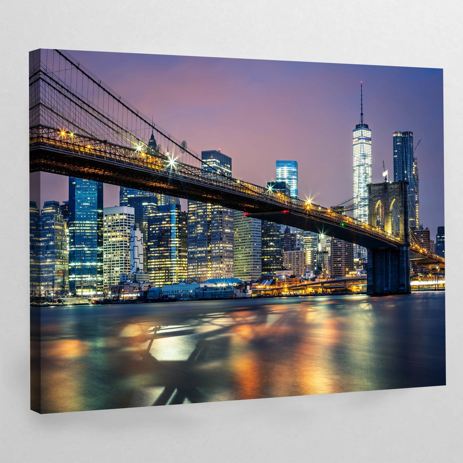 Tableau New York Pont de Brooklyn Skyline - The Art Avenue