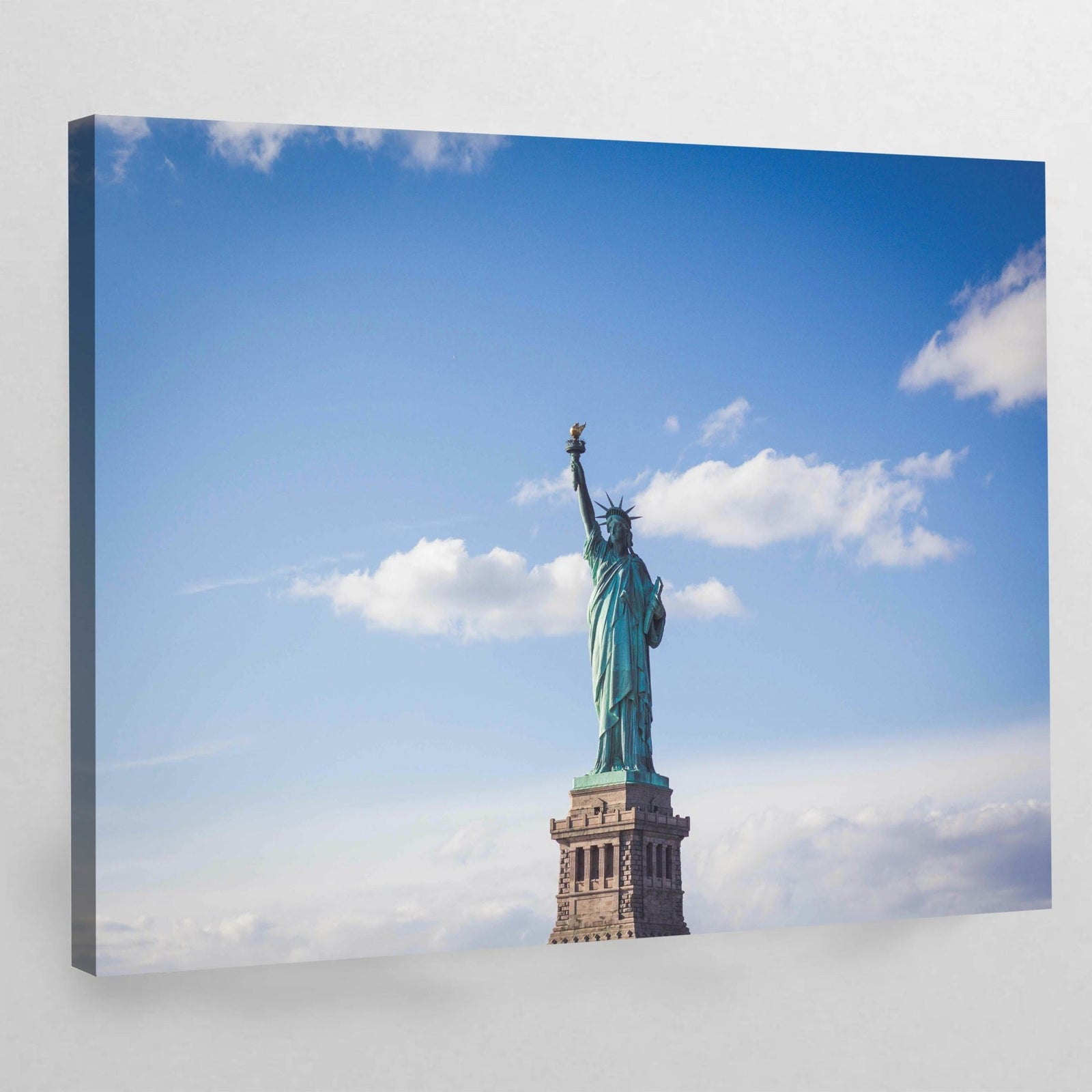 Tableau New York Statue de la Liberté Ciel Bleu - The Art Avenue