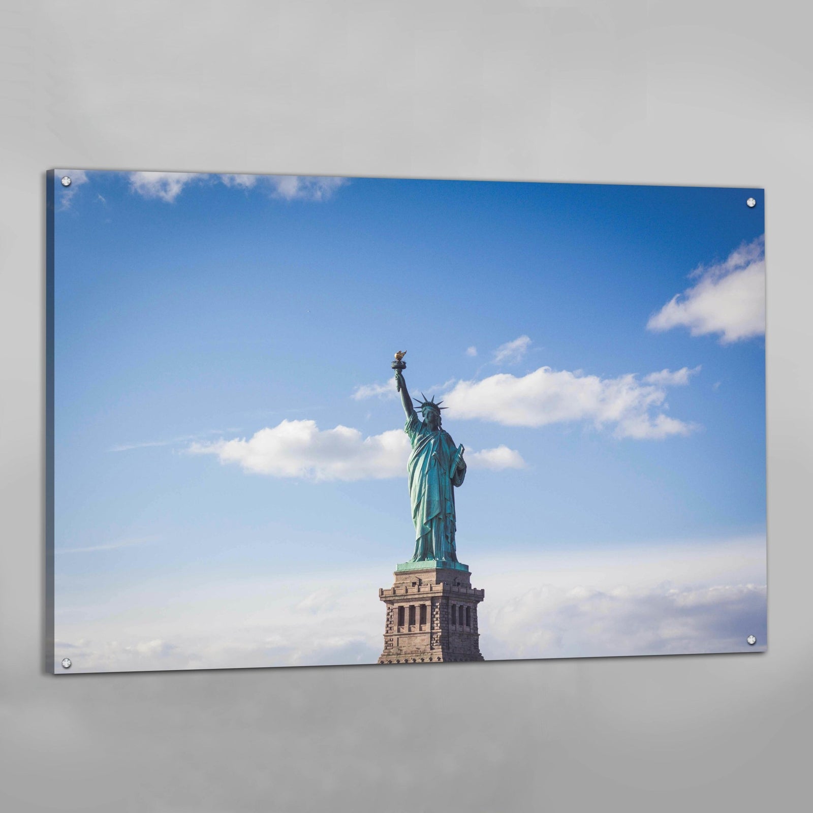Tableau New York Statue de la Liberté Ciel Bleu - The Art Avenue