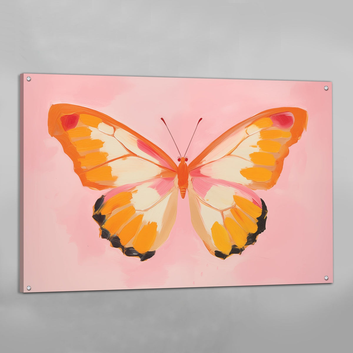 Tableau Papillon Moderne Coloré - The Art Avenue