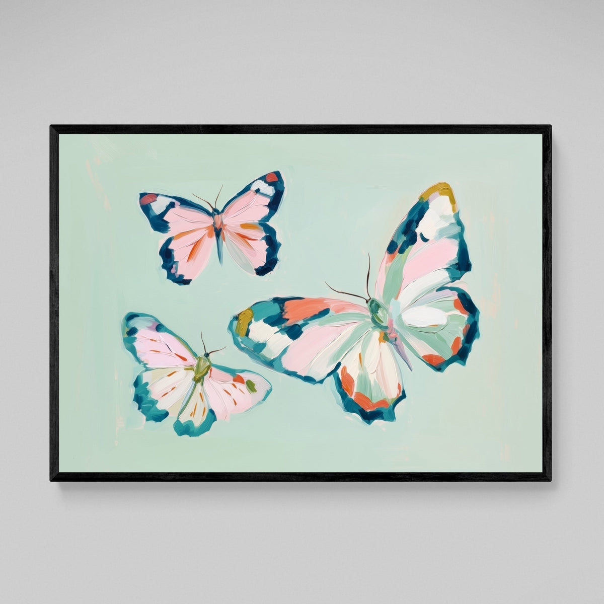 Tableau Papillons Colorés - The Art Avenue