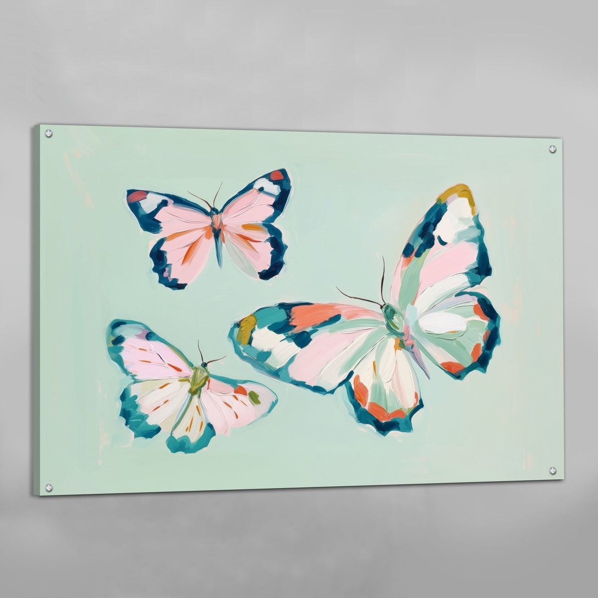 Tableau Papillons Colorés - The Art Avenue