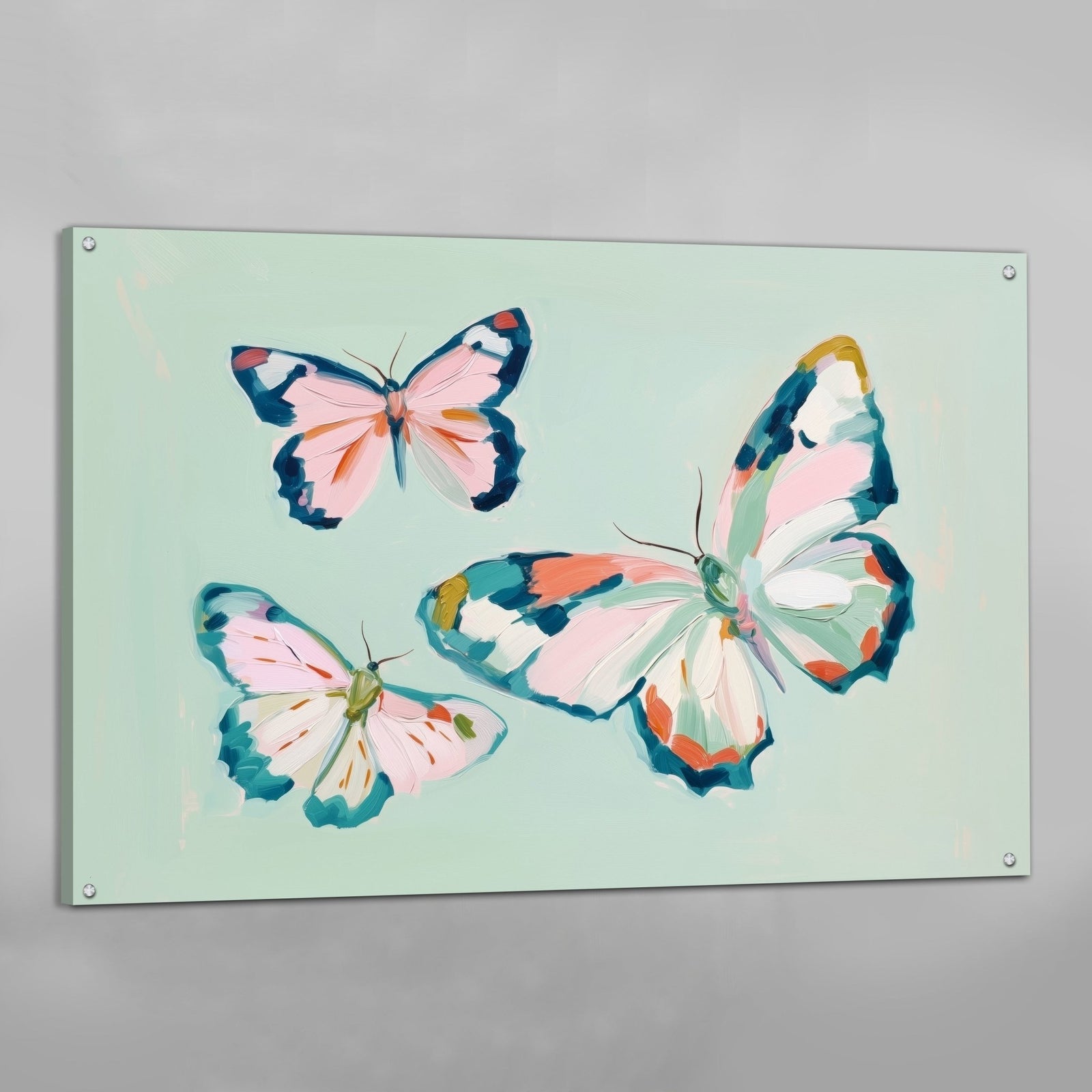 Tableau Papillons Colorés - The Art Avenue