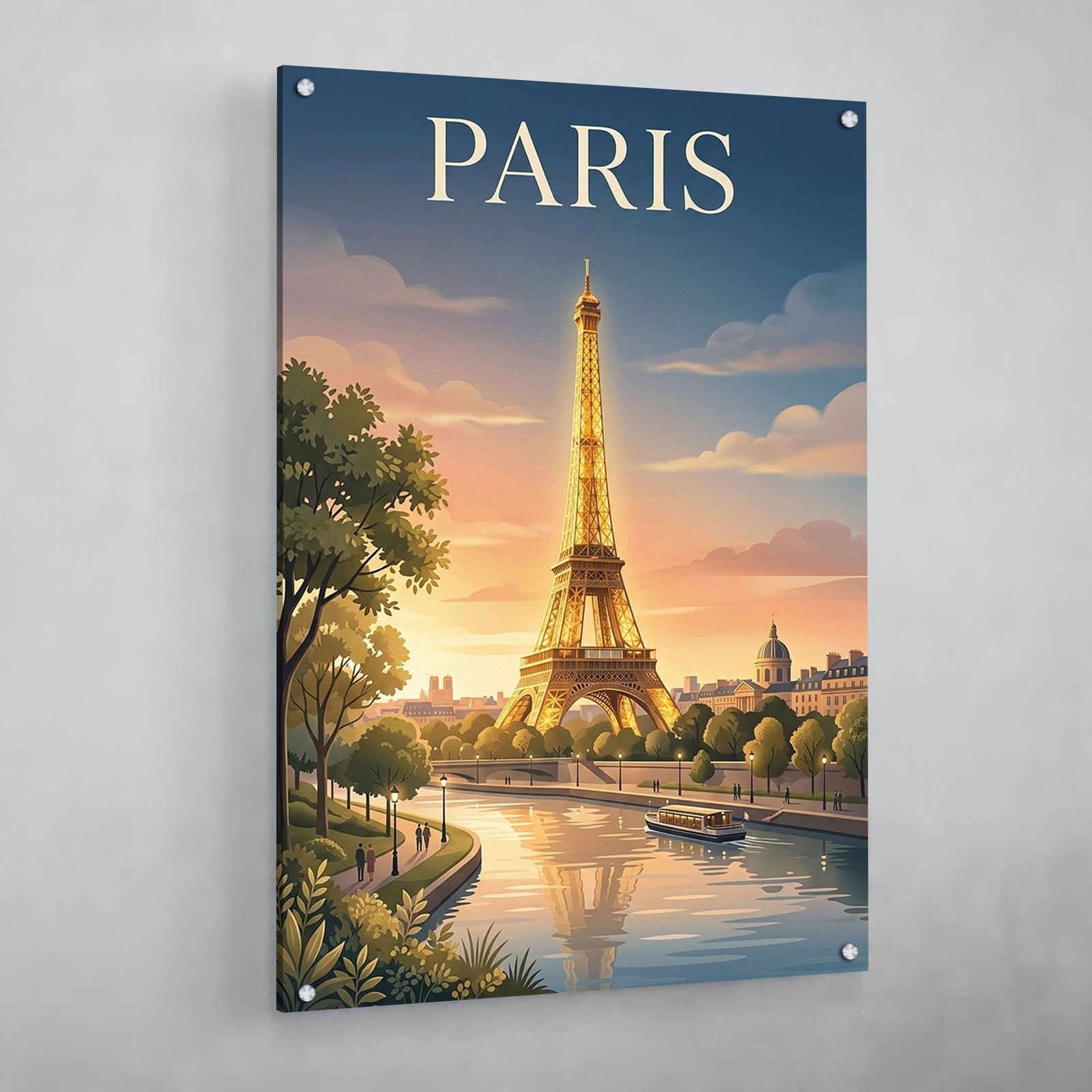 Tableau Paris Illustration - The Art Avenue