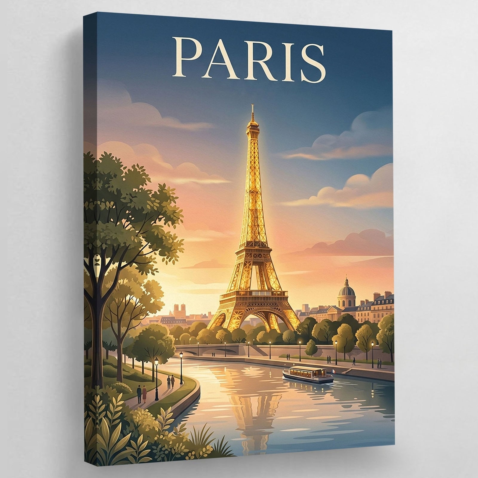 Tableau Paris Illustration - The Art Avenue